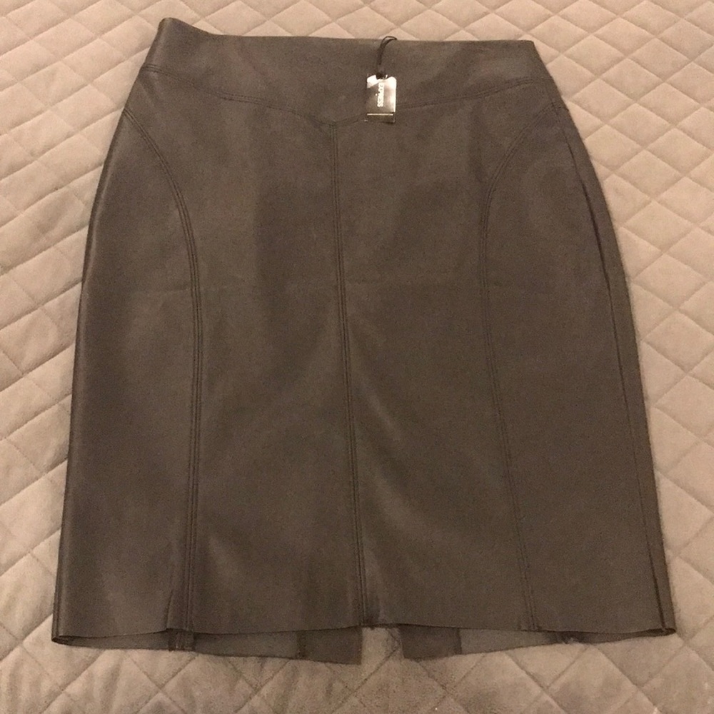 Leather skirt